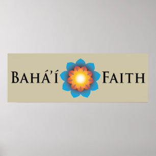 Póster Fe de Bahá'í