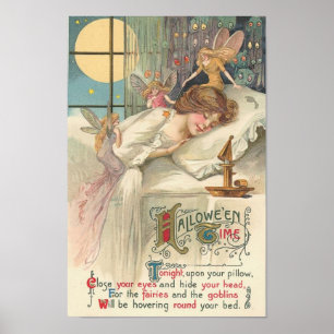 Póster Fe de Halloween de época