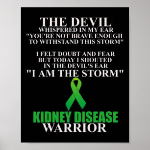 Póster Fe de la Conciencia del Guerrero de la Cinta de la