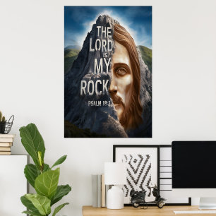 Póster Fe Divina: El Señor Es Mi Rock