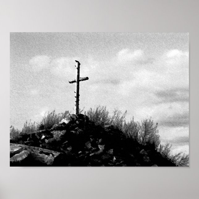 Póster Fe en lugares improbables (Frente)