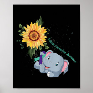 Póster Fe Esperanza Lucha Amor Prevención del Suicidio El