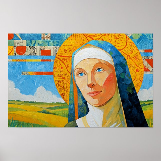 Póster Fe Firme y Paz (Frente)