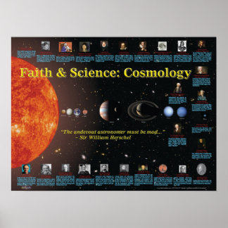 Póster Fe y ciencia: Cosmología