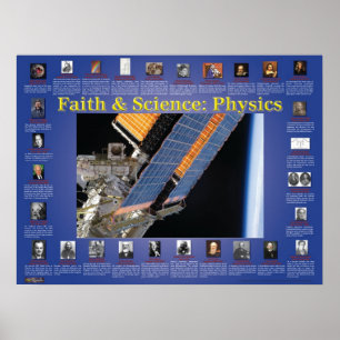 Póster Fe y ciencia: física
