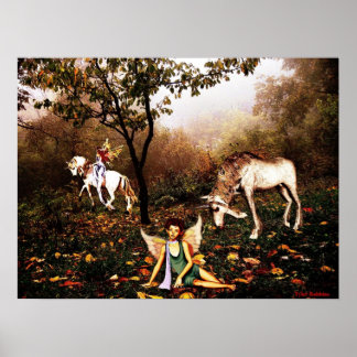 Póster Fe y Unicornios