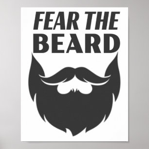Póster Fear the Beard