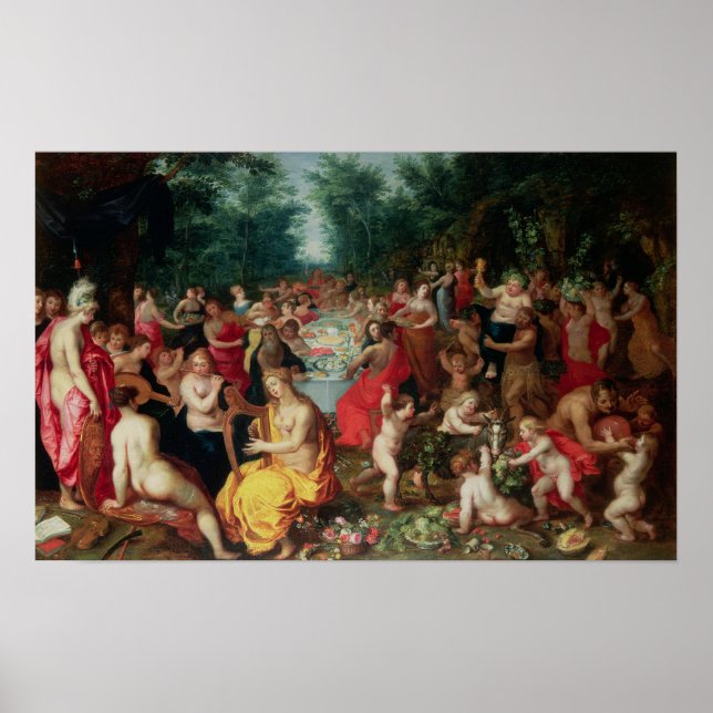 Póster Feast of the Gods (Frente)