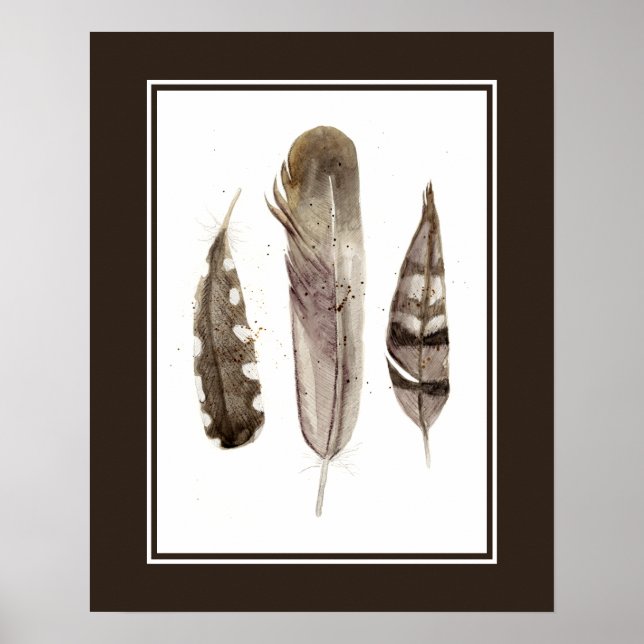 Póster Feathers II (Frente)