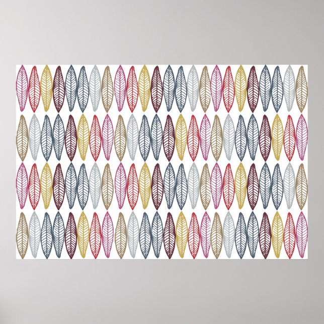 Póster Feathers marroquíes (Frente)