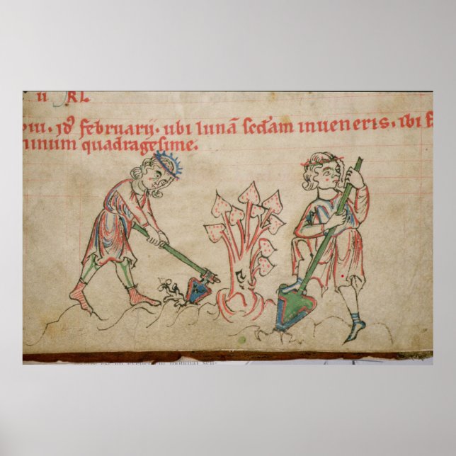 Póster Febrero: hospedaje (Frente)