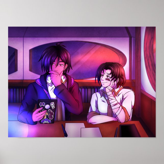 Póster Fecha del estudio (Frente)