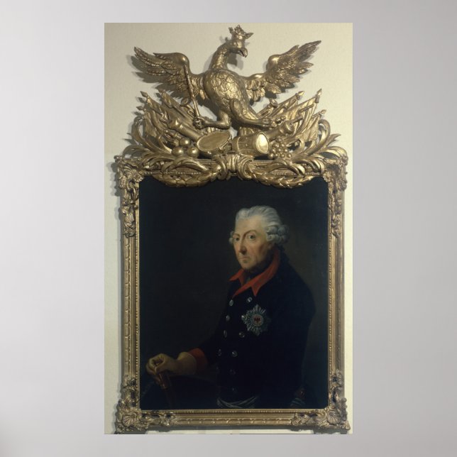 Póster Federico II de Prusia (Frente)