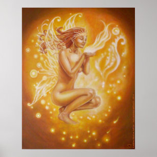 Póster Fée du Feu