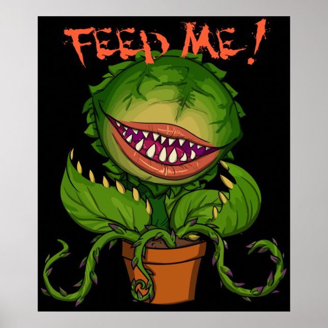 Póster Feed me Seymour (Frente)
