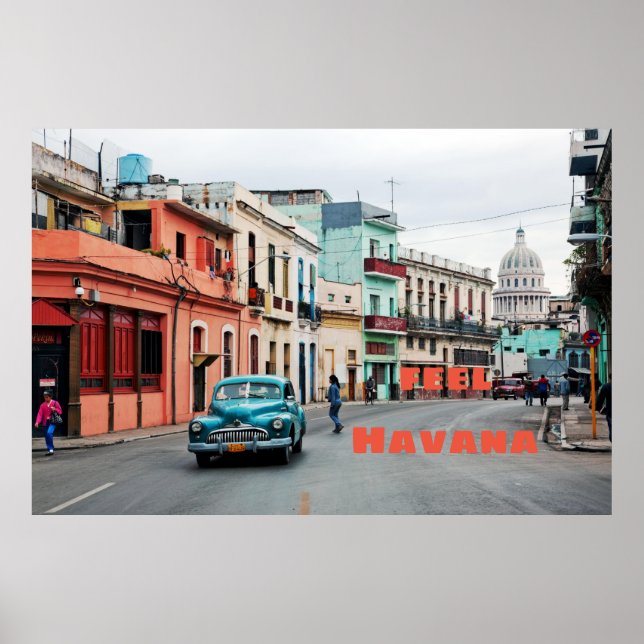 Póster Feel Havana (Frente)