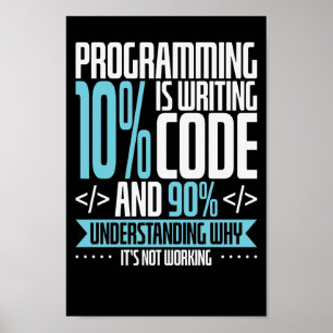 Póster Fehler finden beim Programmieren nervt