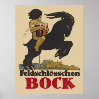 Póster Feldschloesschen Bock