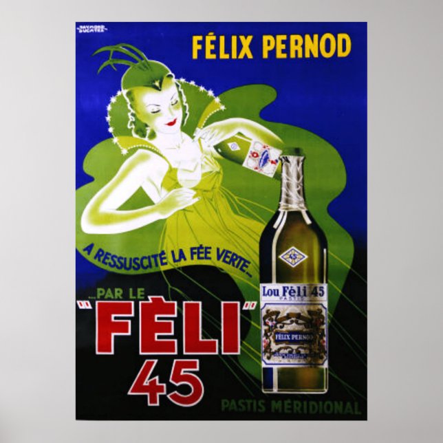 Póster FELI 45 ABSINTHE Poster (Frente)
