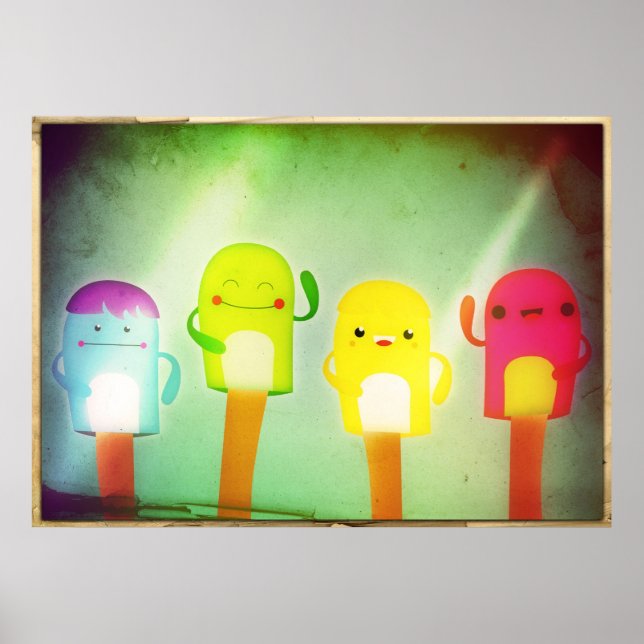 Póster Felices Fellas (Frente)