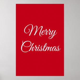 Póster Felices Navidad
