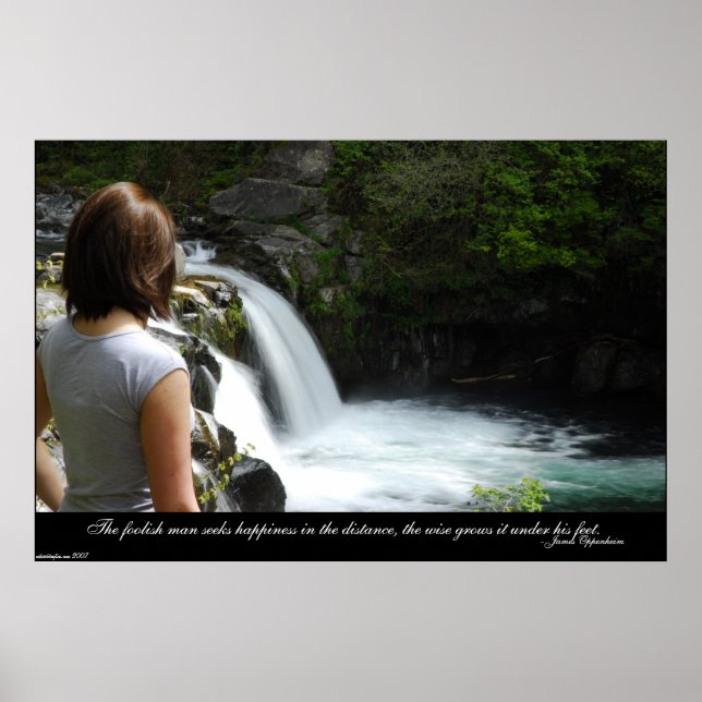 Póster Felicidad (Frente)