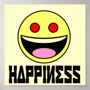 Póster Felicidad