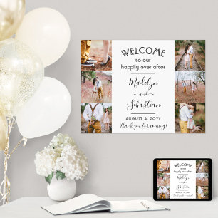 Póster Felicidad Nunca Después De La Bienvenida De 6 Boda
