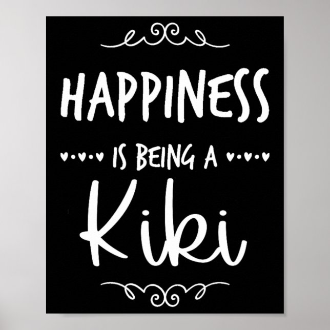 Póster Felicidad siendo una abuela especial de Kiki (Frente)