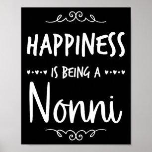 Póster Felicidad siendo una abuela italiana no nieta