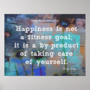 Póster ¡Felicidad y bienestar!