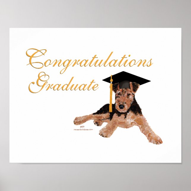 Póster Felicidades Graduado (Frente)