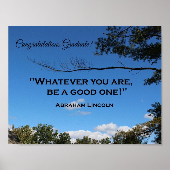 Póster Felicitación graduación! (Frente)