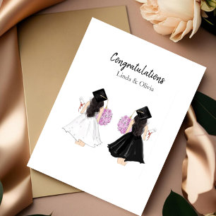 Póster felicitaciones personalizadas, graduado