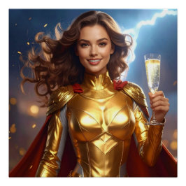 Póster Felicitaciones por cumpleaños o aniversario