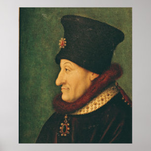Póster Felipe de Francia Duque de Borgoña