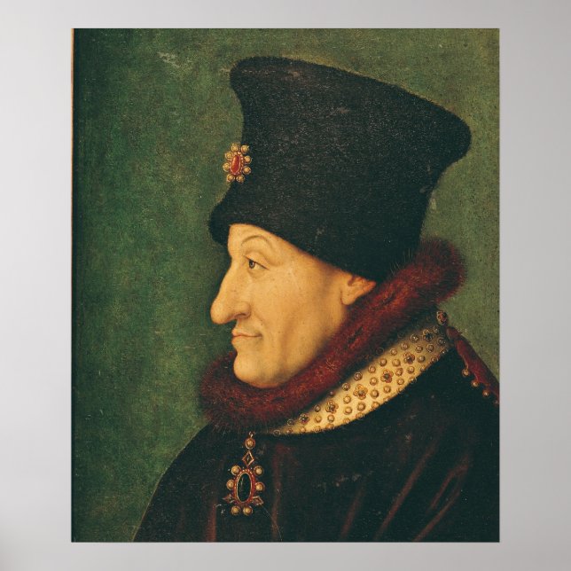 Póster Felipe de Francia Duque de Borgoña (Frente)