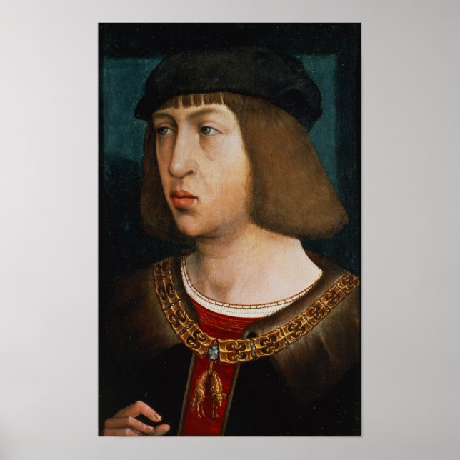 Póster Felipe I de España (Frente)