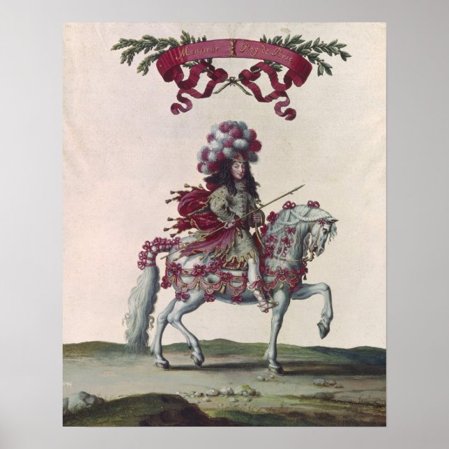 Póster Felipe I Duque de Orleans (Frente)