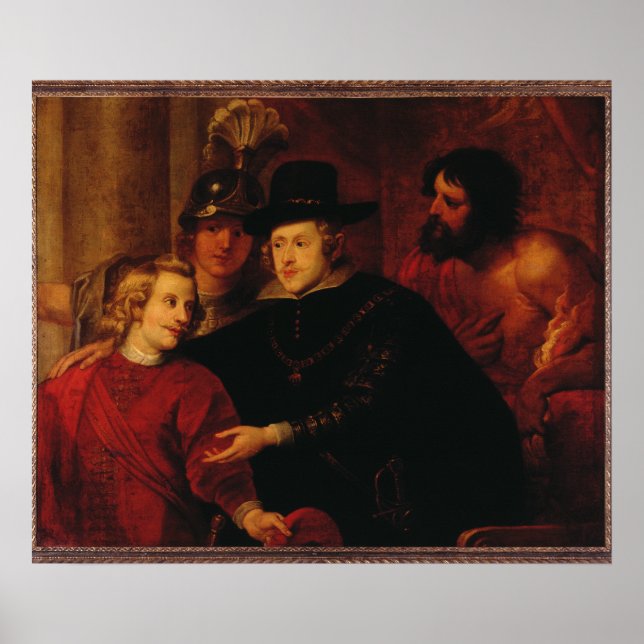 Póster Felipe IV y Fernando de Austria (Frente)