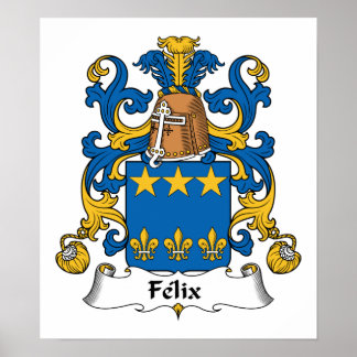 Póster Felix Family Crest