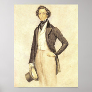 Póster Felix Mendelssohn-Bartholdy