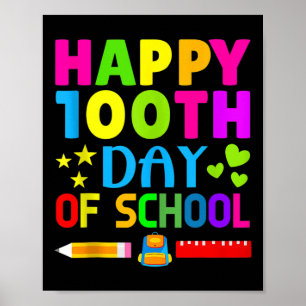 Póster Feliz 100° Día De Jugadores Estudiantiles En La Es