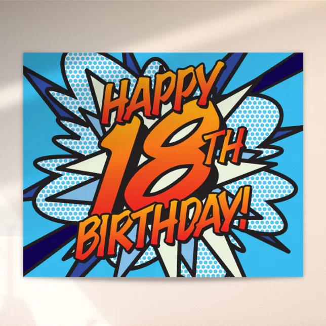 Cartel de cumpleaños personalizado, foto personalizada de feliz cumpleaños,  1, 2, 18, 21, 30, 40, 50, 60, 70, 80, fiesta, aniversario, póster para