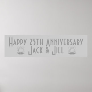 Póster Feliz 25° aniversario