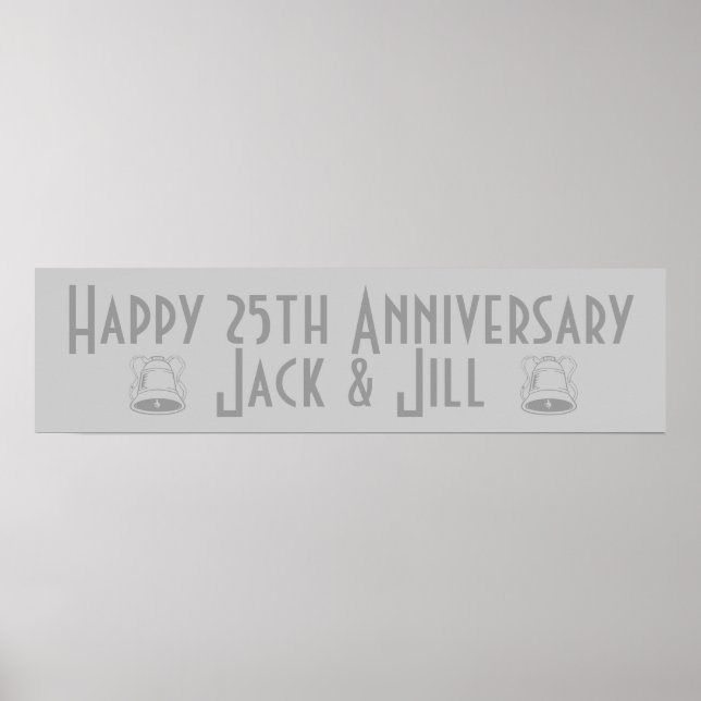 Póster Feliz 25° aniversario (Frente)