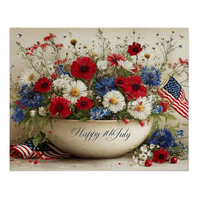 Póster Feliz 4 de julio (Anverso)