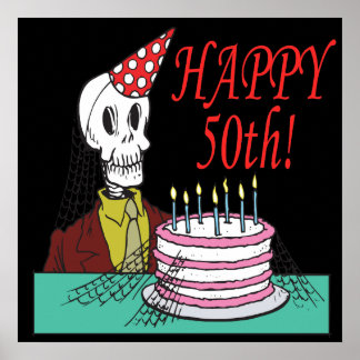 Póster Feliz 50.ª