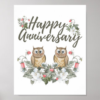 Póster Feliz aniversario