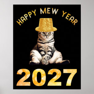 Póster Feliz año Mew 2027